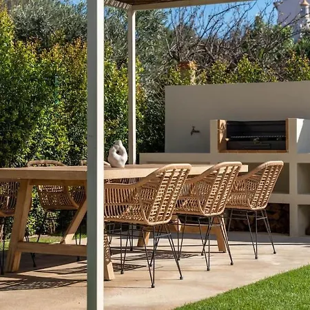 Modern Mediterranean Heated Pool Rooftop Jacuzzi Outdoor Kitchen Near Faro Arkeo Premium *